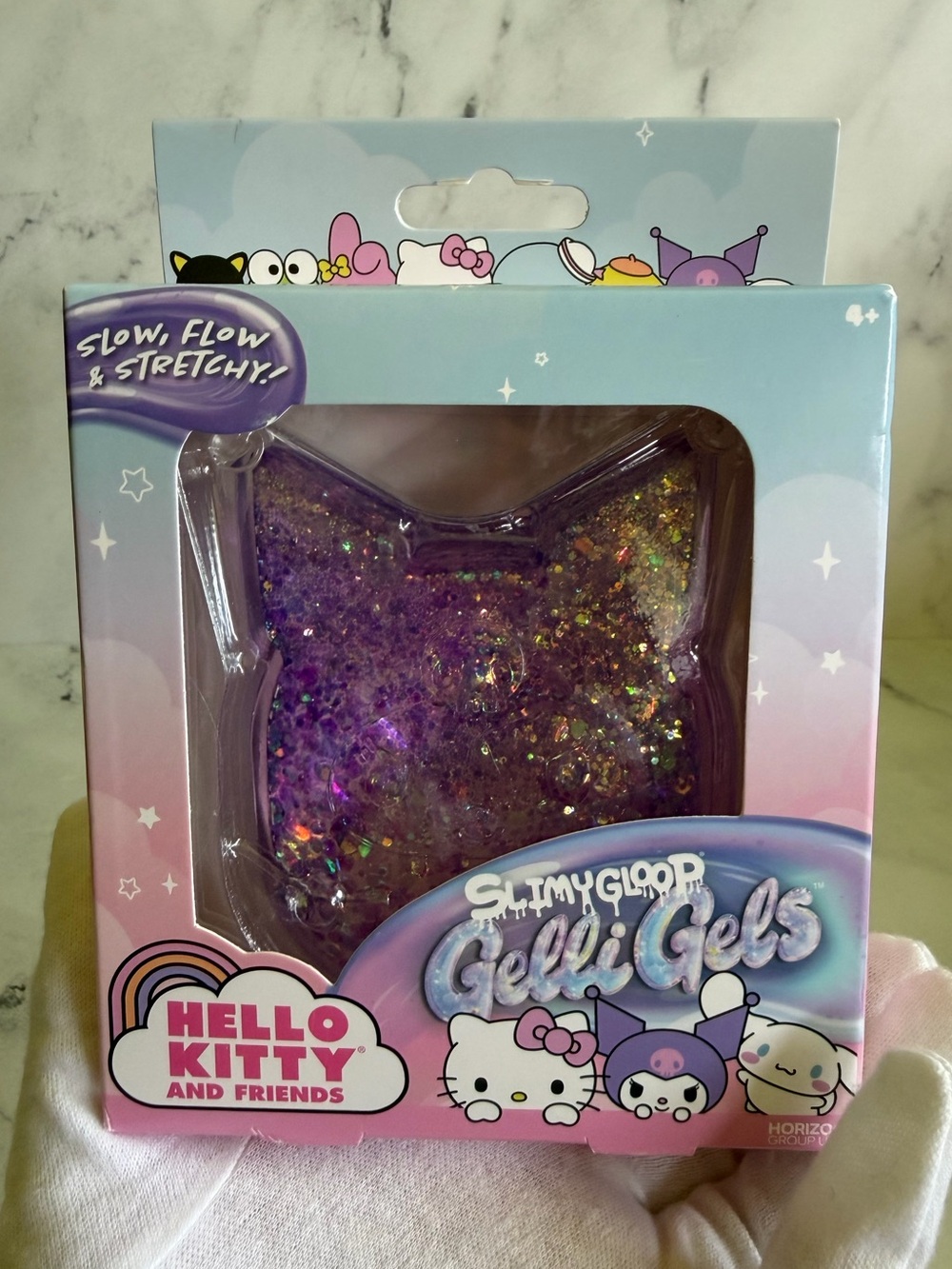 Hello Kitty and Friends Slimygloop Gelli Gels KUROMI